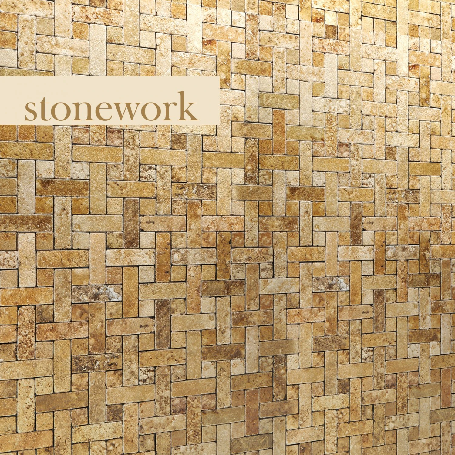 stone mosaic 3D Model .c4d .max .obj .3ds .fbx .stl .blend