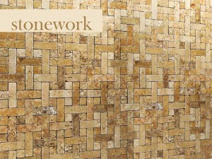 돌 모자이크 3D 모델