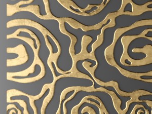 3d panel 3d Modelo 3D