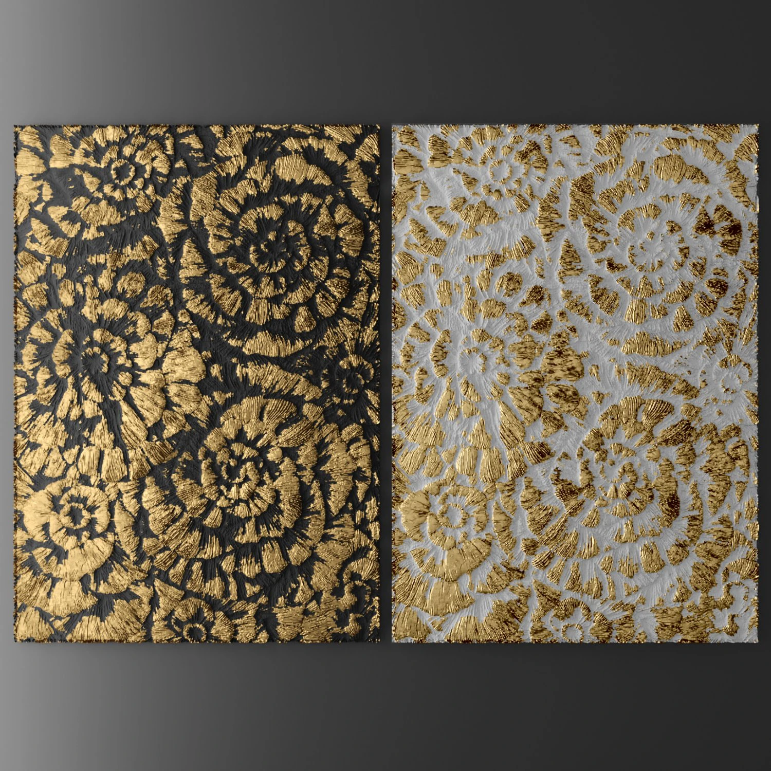 panneau mural 3D Modèle 3D .c4d .max .obj .3ds .fbx .stl .blend 