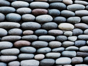 wall of pebbles 3D Model