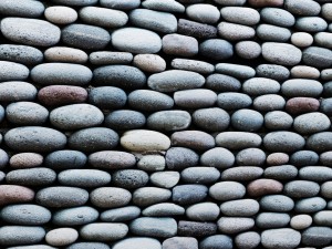wall of pebbles 3D Model