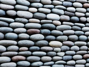 wall of pebbles 3D Model