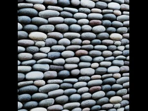 wall of pebbles 3D Model