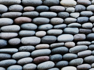 wall of pebbles 3D Model