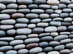 wall of pebbles 3D Model