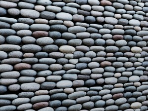 wall of pebbles 3D Model