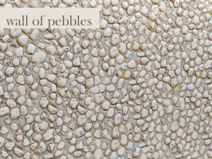 wall of pebbles 3D Model