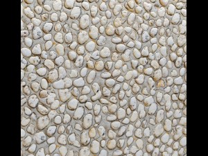 wall of pebbles 3D Model