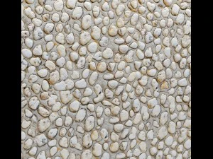 wall of pebbles 3D Model