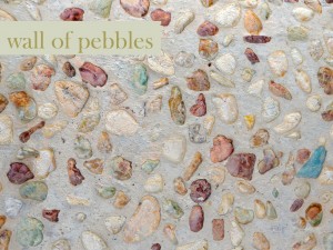 wall of pebbles 3D Model