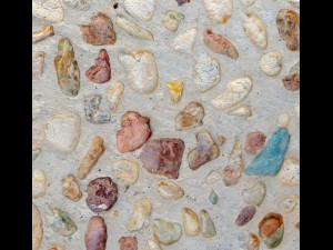 wall of pebbles Modelo 3D