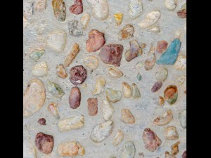 wall of pebbles 3D Model