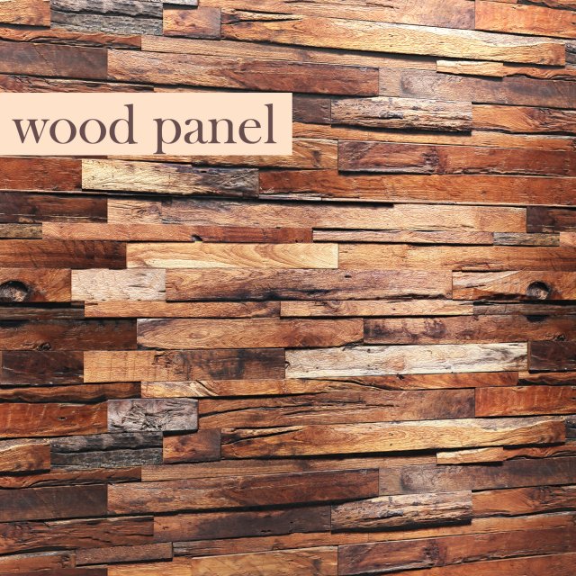 wood panel 3D Модель .c4d .max .obj .3ds .fbx .stl .blend 