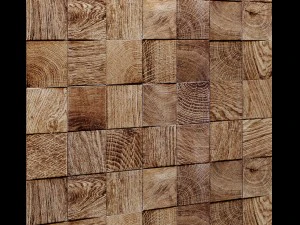 panel kayu 3d Model 3D