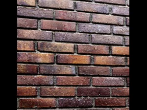 bricks wall 3d 3D Model