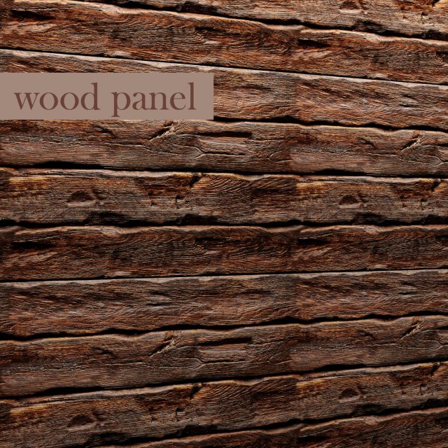 wood panel 3d 3D Model .c4d .max .obj .3ds .fbx .stl .blend 