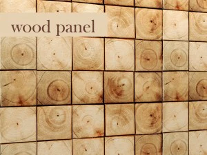 panel drewniany 3d Model 3D