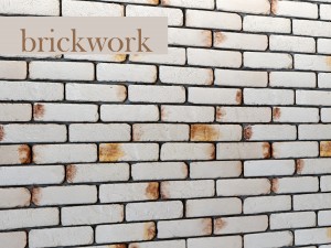 bricks wall 3d Modèle 3D