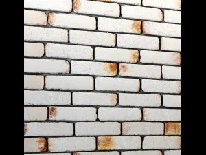 bricks wall 3d 3D Model