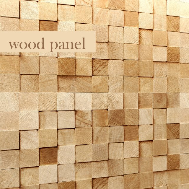 wood panel 3d Modelo 3D .c4d .max .obj .3ds .fbx .stl .blend 