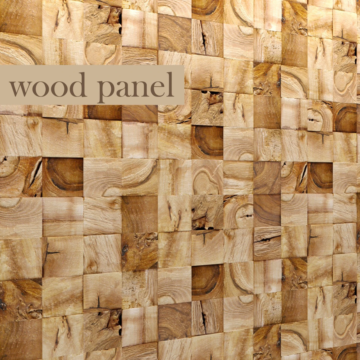 wood panel 3d 3D Model .c4d .max .obj .3ds .fbx .stl .blend