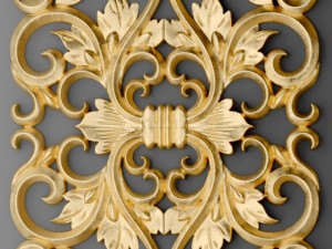 fretwork set 3d 3D मॉडल