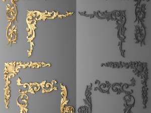 cartouches set 3D Model