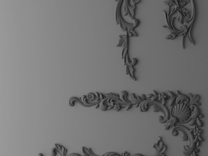 cartouches set 3D 模型