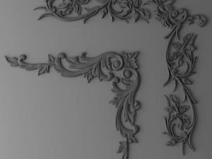 cartouches set 3D 模型