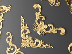 cartouches set 3D मॉडल