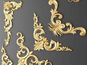 cartouches set 3D मॉडल
