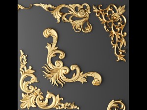 cartouches set 3D मॉडल