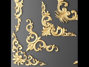 cartouches set 3D मॉडल