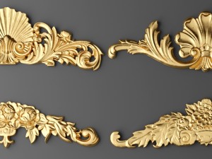 cartouches set 3D Модель