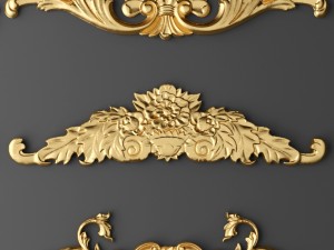 cartouches set 3D Модель