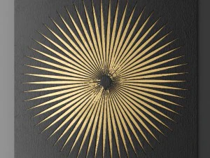 3d 벽 패널 3D 모델