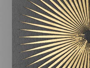 3d wall panel Modelo 3D
