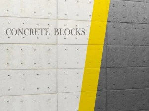 painel de concreto Modelo 3D