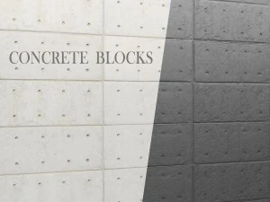 concrete panel 3D Model