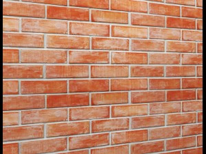 bricks wall Modelo 3D