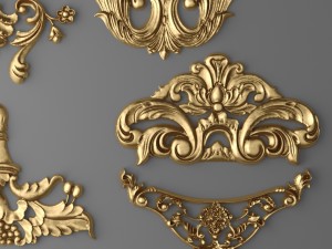 cartouches set Modèle 3D