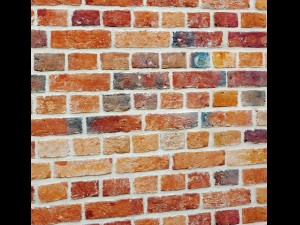 bricks wall 3d Modelo 3D