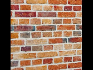 bricks wall 3d Modelo 3D