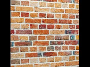 bricks wall 3d 3D Model