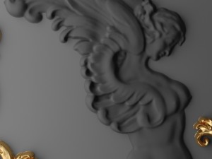 an angel a mermaid 3D Model