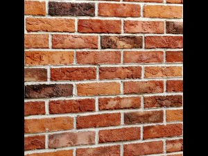 bricks wall 3D Model