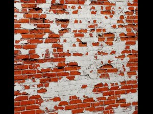 muro di mattoni 3d Modello 3D