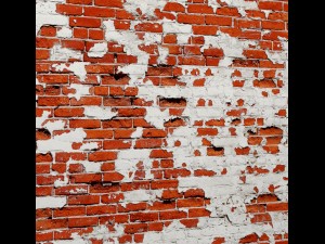 bricks wall 3d Modèle 3D