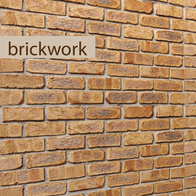bricks wall 3Dモデル .c4d .max .obj .3ds .fbx .stl .blend 